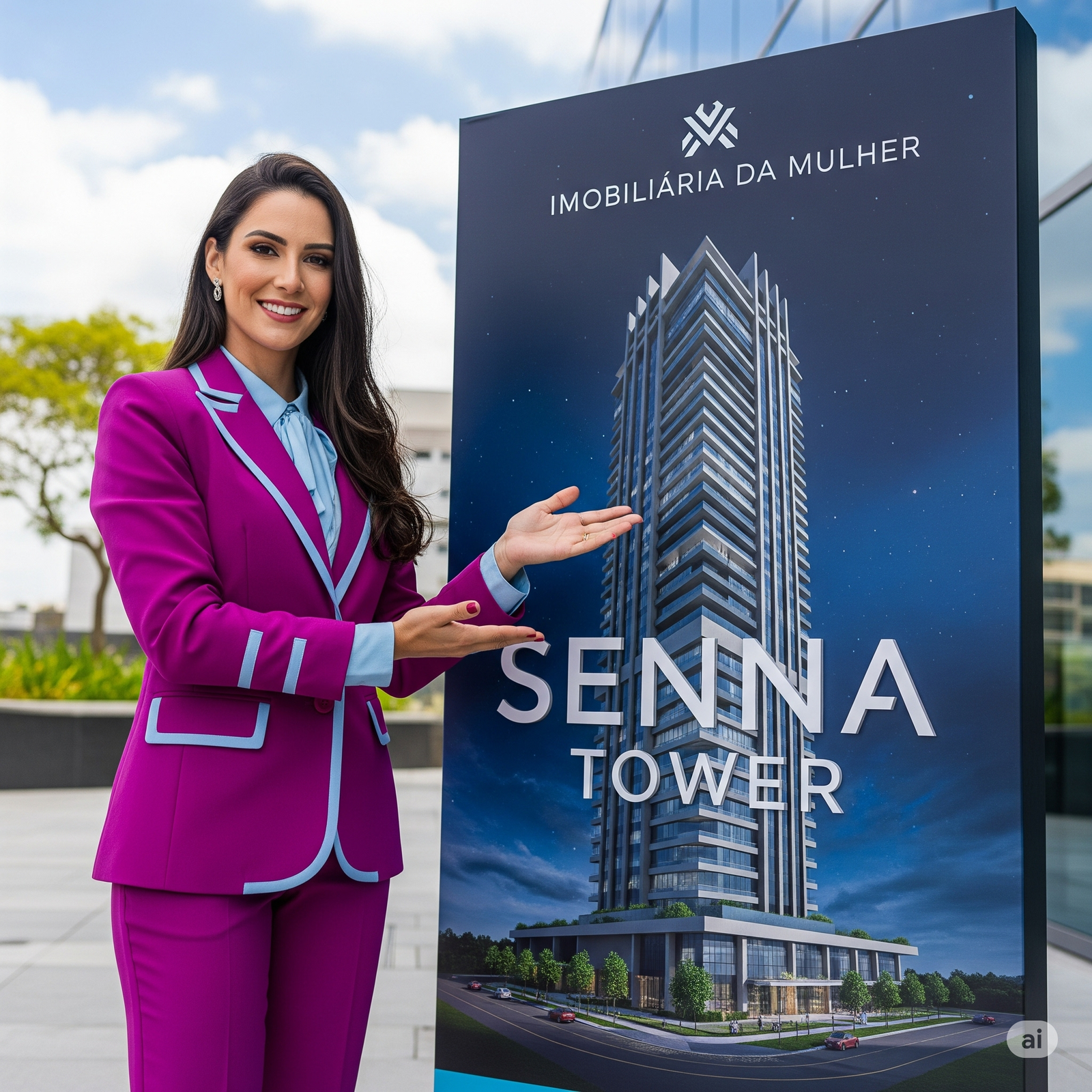 Imóveis que Inspiram: A Imobiliária da Mulher Parabeniza o Senna Tower e Seus Visionários! 3