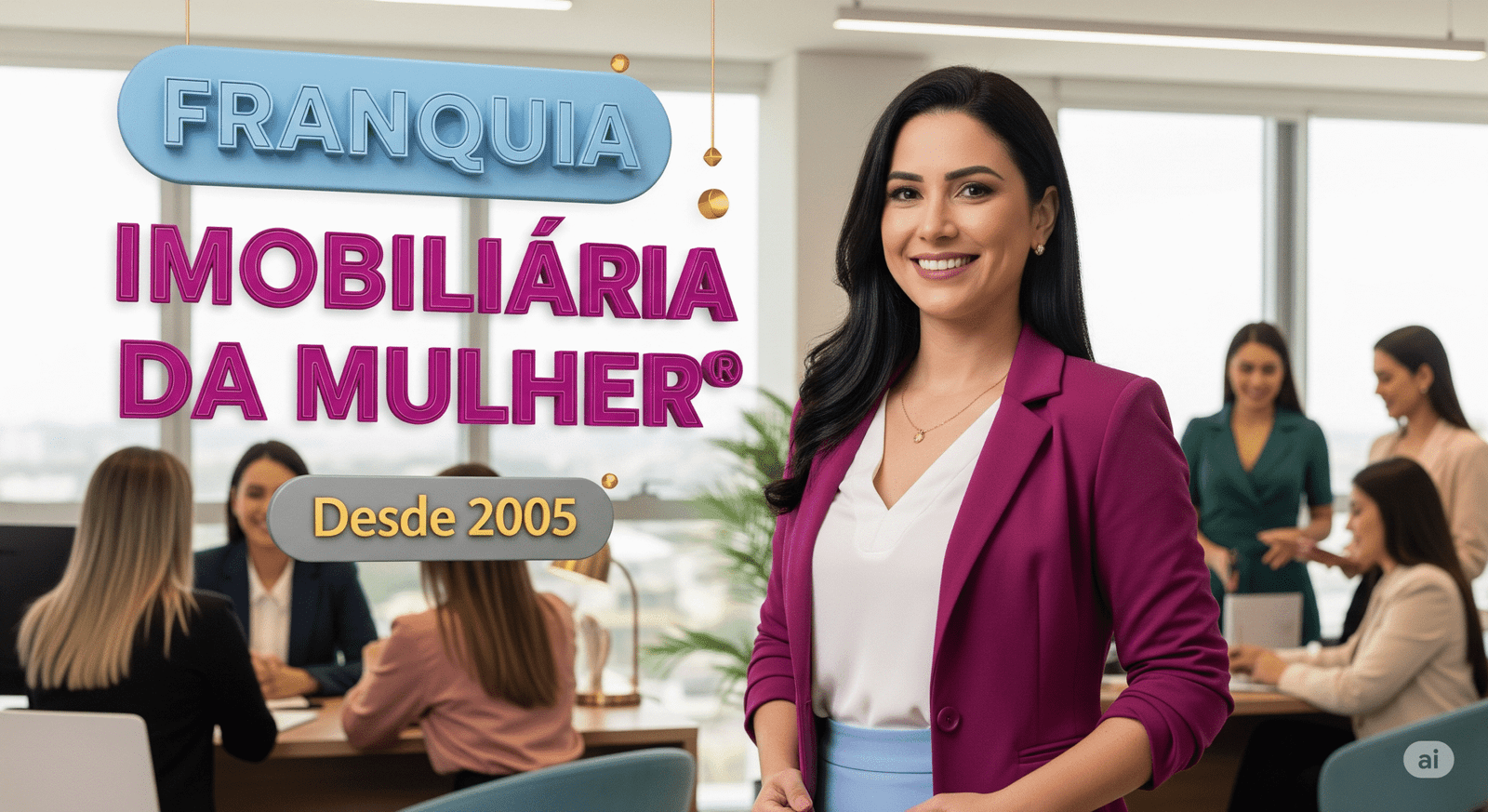 Dados e informações concretas que validam a abordagem da IMOBILIÁRIA da MULHER 2